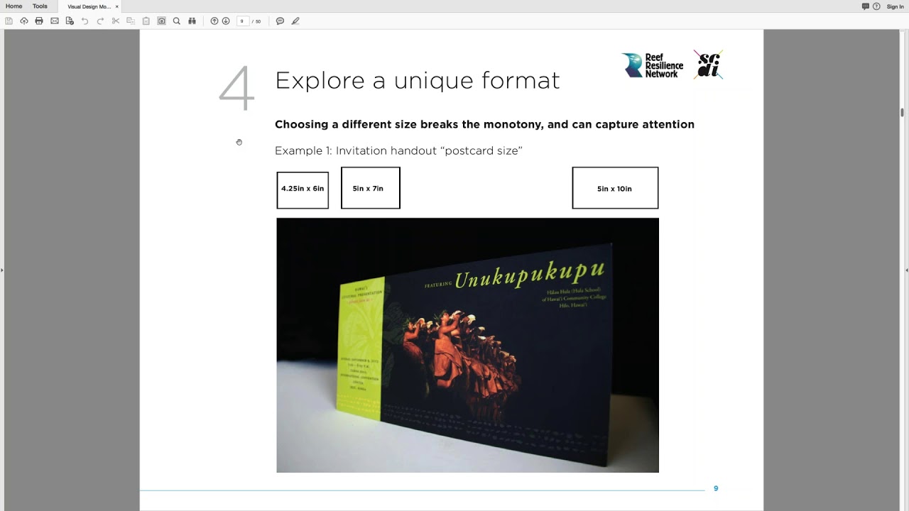 Visual Design Webinar