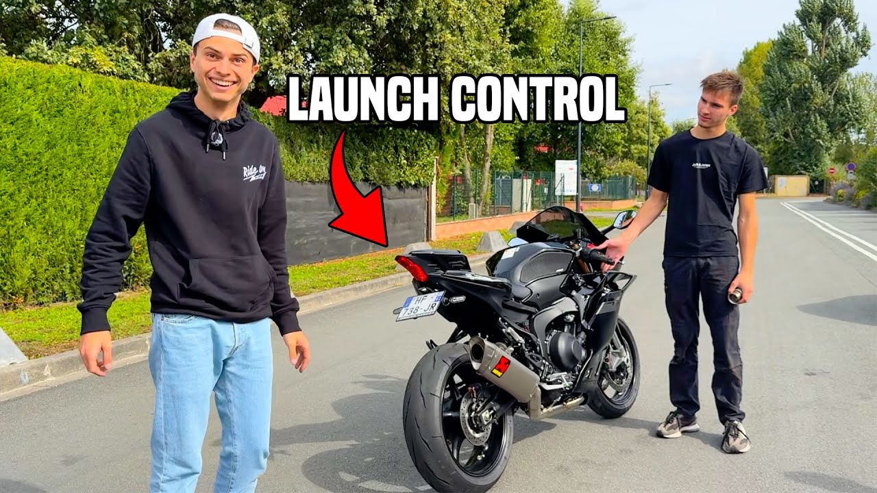YAMAHA R9 ACTIVATION DU LAUNCH CONTROL ! (impressionnant…)