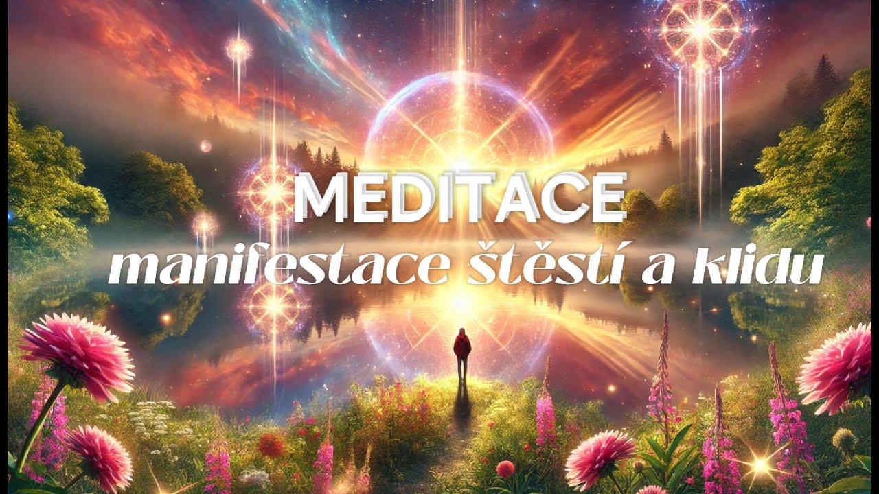 MEDITACE manifestuj si &scaron;těst&iacute; a klid do života 💕🤗💜🦋| 100 technik manifestace