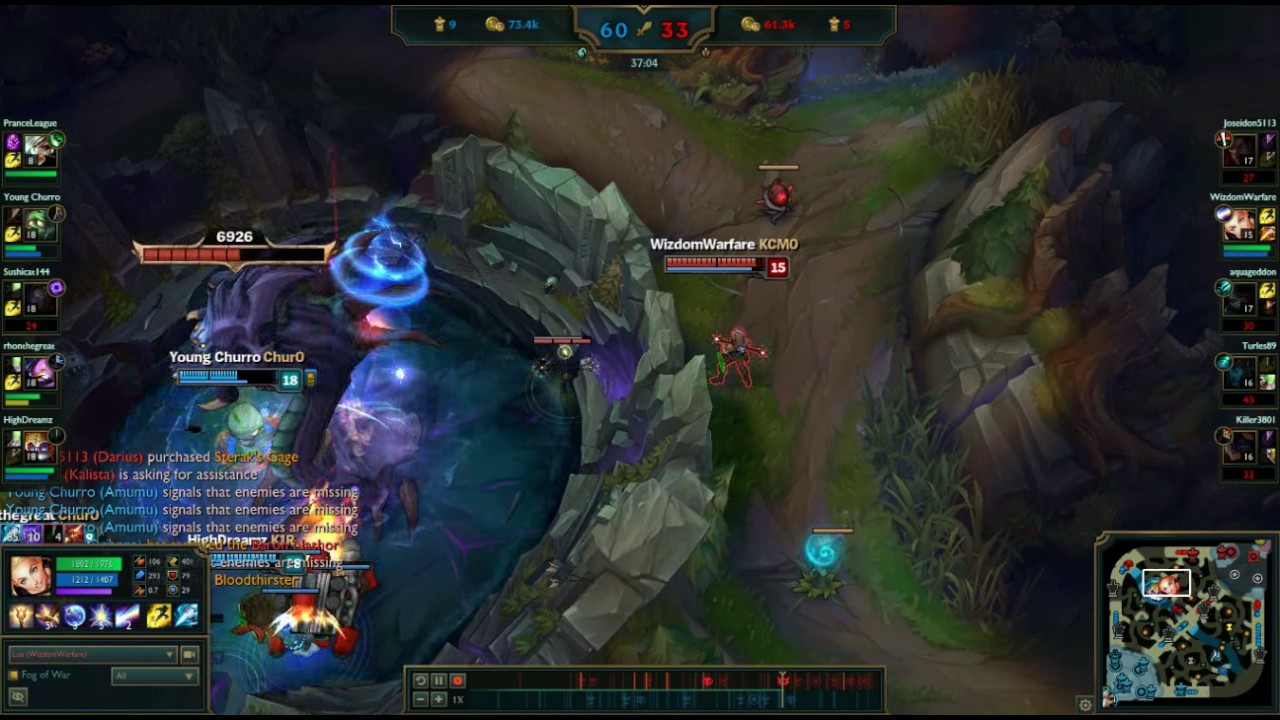 Steal Baron For Demacia!!! Lux Baron Steal