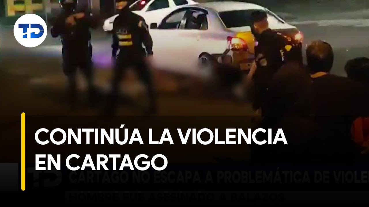 Contin&uacute;a la violencia en Cartago, suman 37 homicidios en la zona