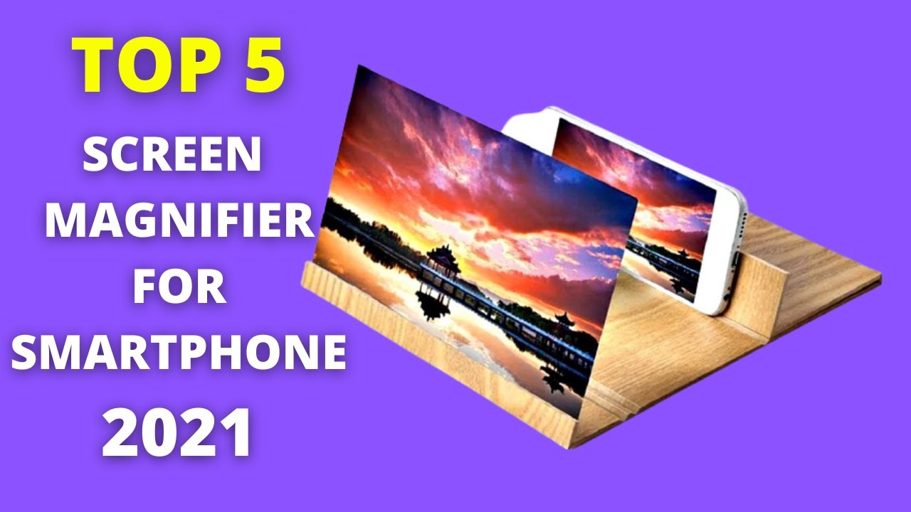TOP 5:  Best Screen Magnifier For Smartphone |  Mobile Phone 3D Magnifier Projector Screen