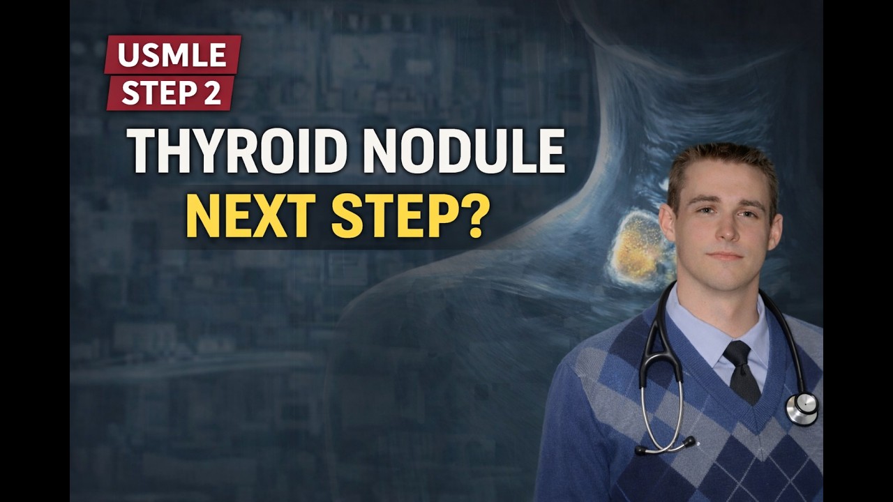 Thyroid Nodules Made Simple: The 3-Step Decision Path - CRASH! USMLE Review Series