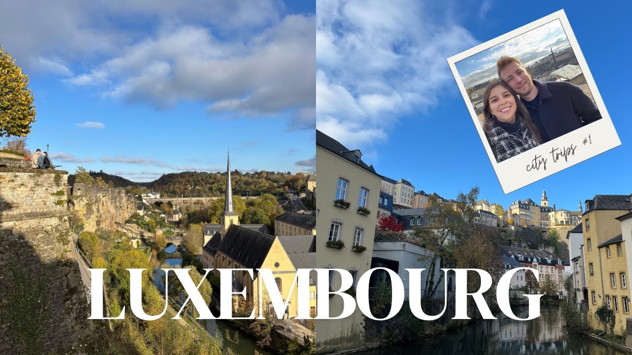 One day in Luxembourg - Travel Vlog 🇱🇺