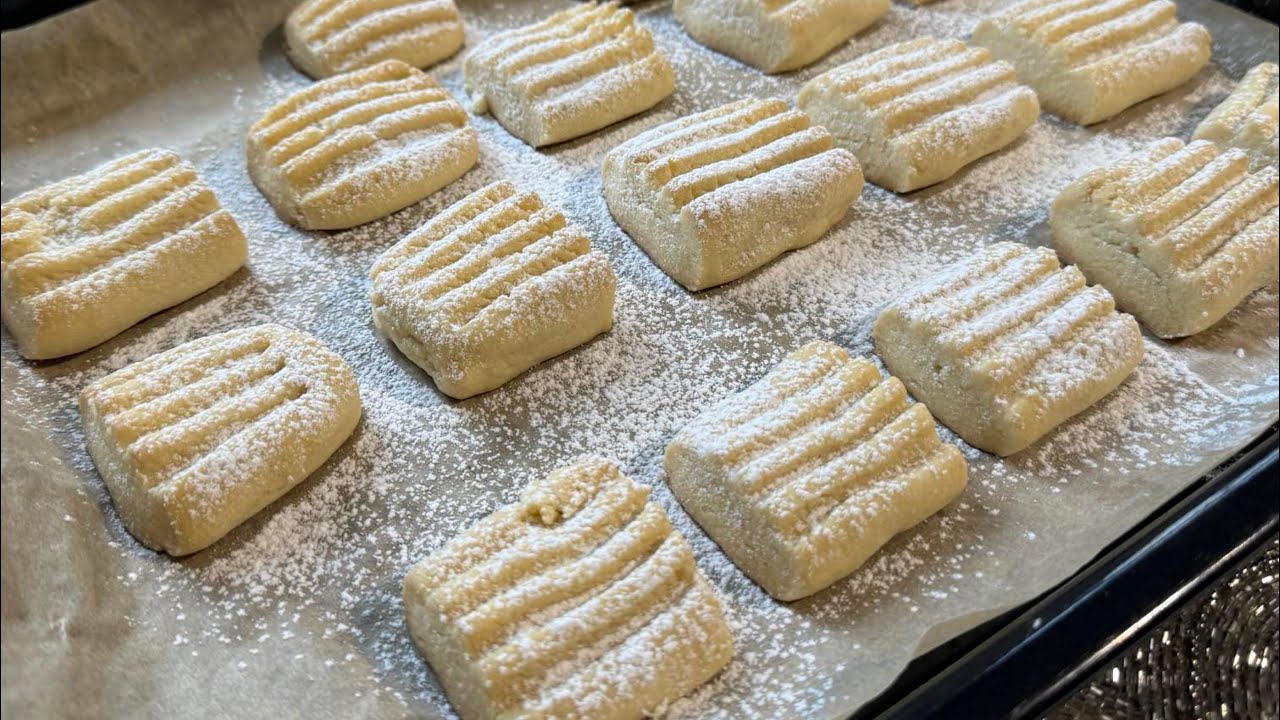 Gurabije gjalpi, Pa Vezë e Pa Fryrës, Recetë e vjetër Tradicionale që shkrihen në gojë…