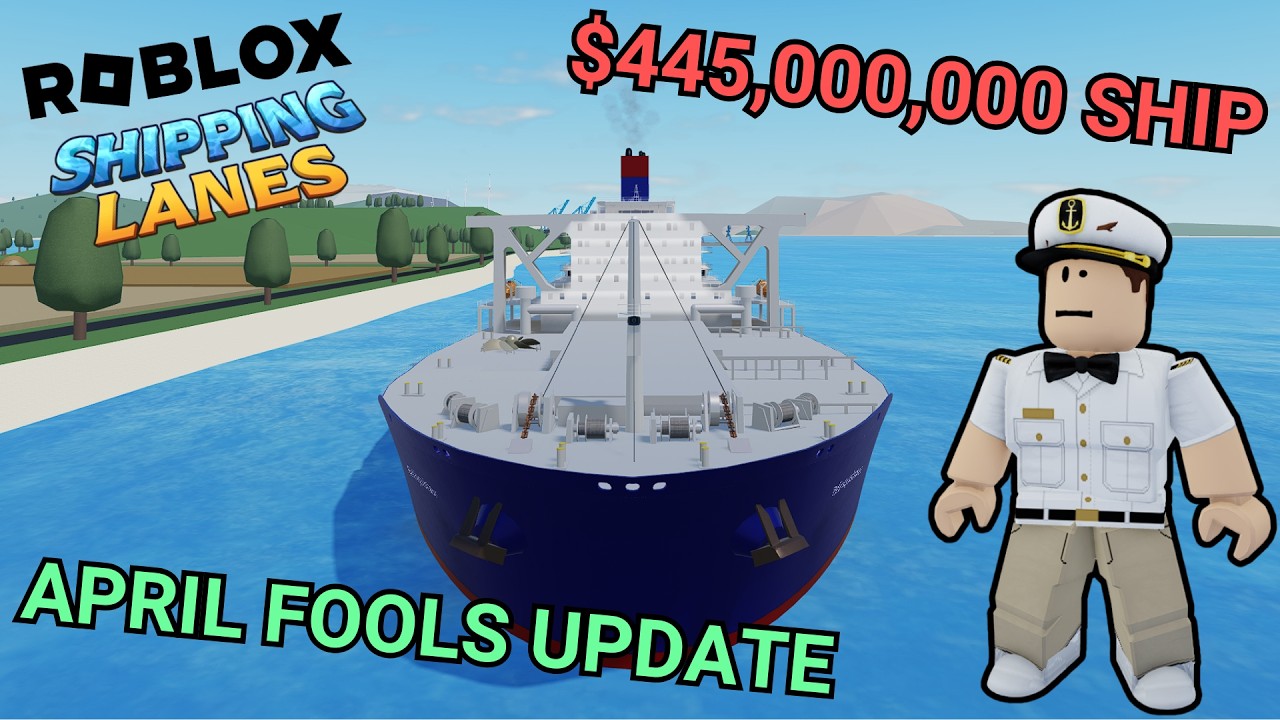Buying the $445,000,000 April Fool's Ship was a MISTAKE - Roblox Shipping Lanes