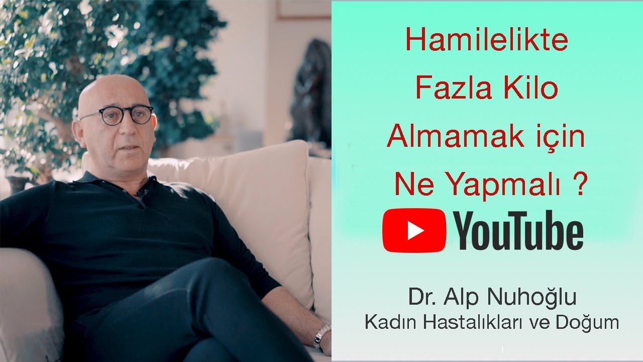 Hamilelikte  Nasıl Zayıf Kalınır ? | Hamilelikte Sağlıklı Beslenme |Dr. Alp Nuhoğlu #evdekal