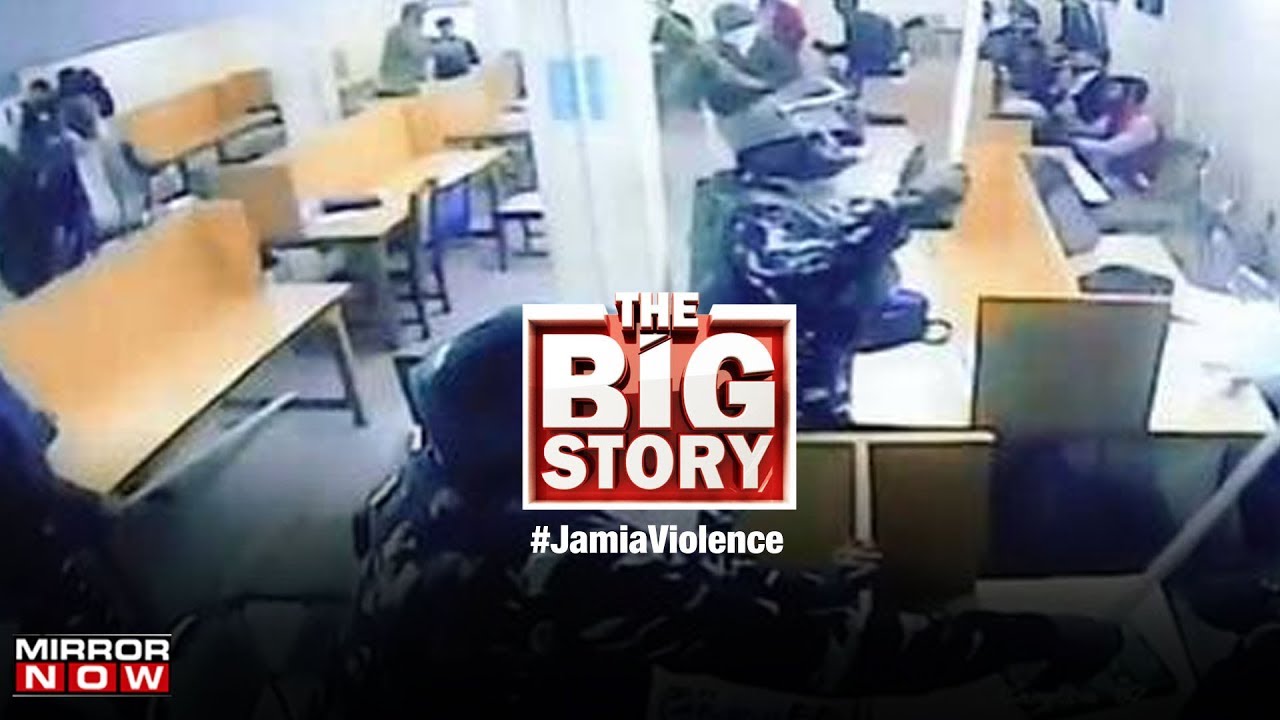 Jamia Violence: Police thrash Students mercilessly, When will it come an end? | The Big Story