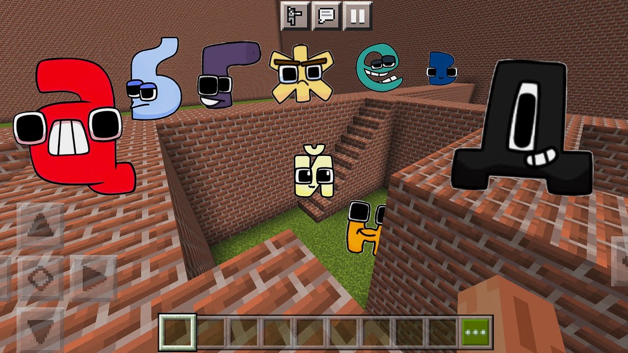 Lowercase Russian Alphabet Lore CHASING Me in Minecraft PE