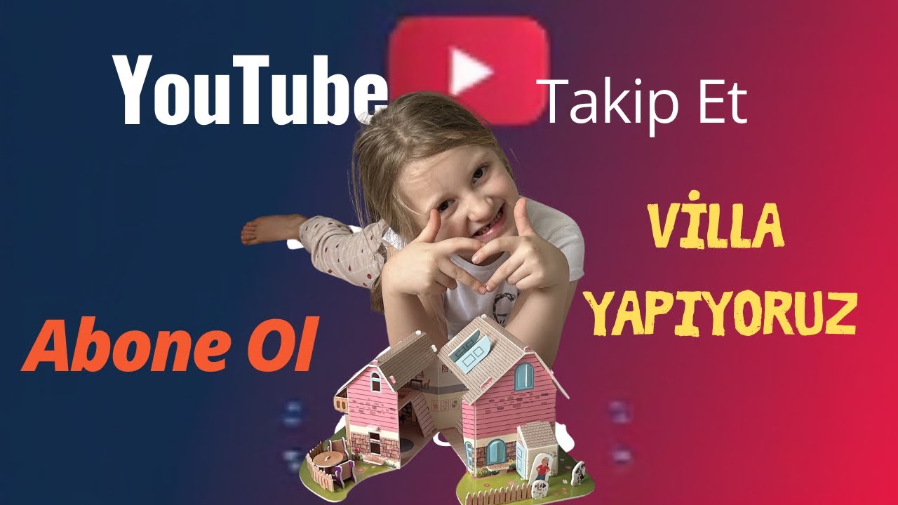 VİLLA YAPIYORUZ || ÇOCUK ETKİNLİĞİ