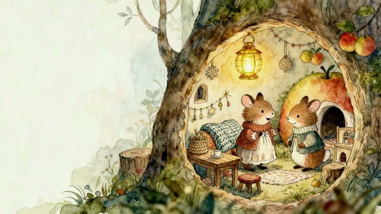 Whispering Woodland Friends | Cozy Storybook Music for Gentle Relaxation