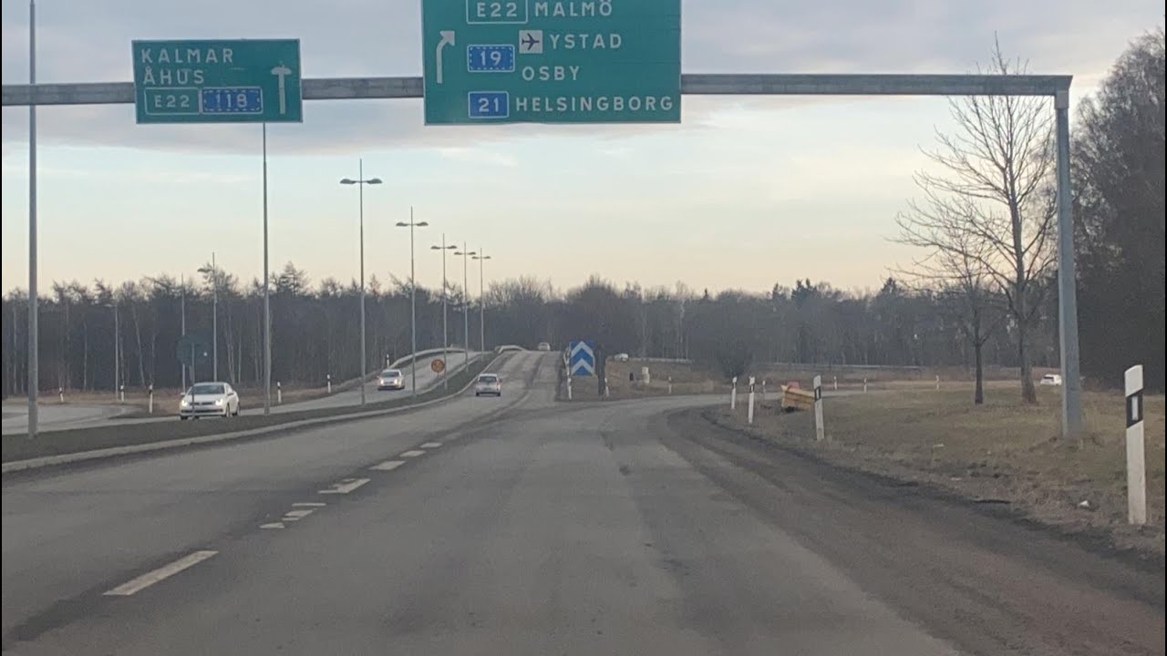 تعليم السياقه في السويد الدرس السادس و الثلاثون وكشف اخطاء الطلاب uppkörning # kristianstad
