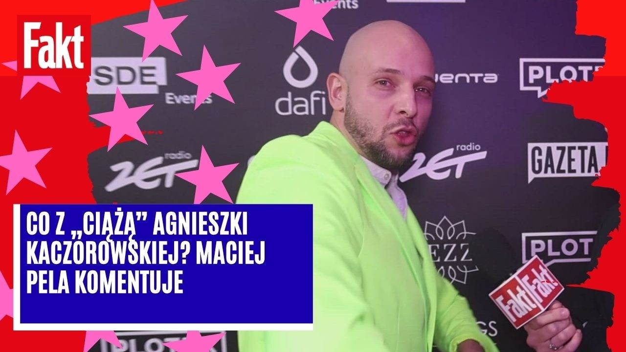 Maciej Pela surowo o żarcie Kaczorowskiej o 