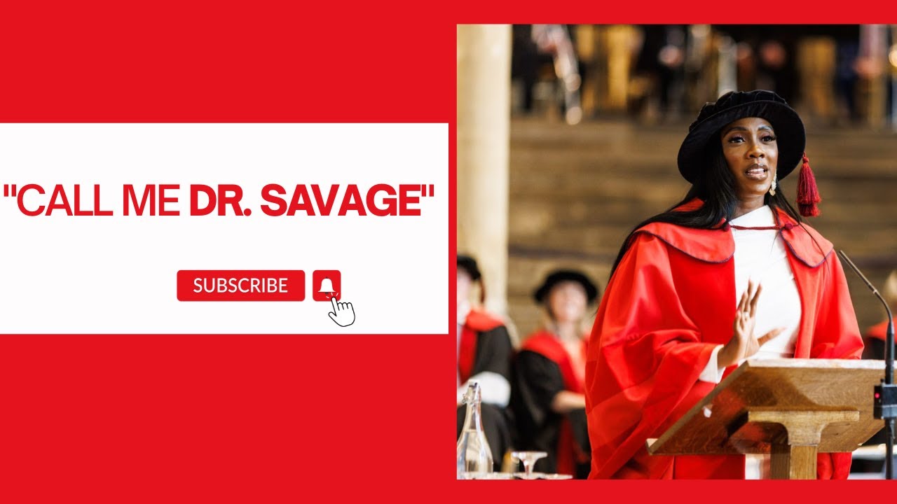 Tiwa Savage Delivers A Moving Speech While Receiving An Honorary Degree From The University of Kent