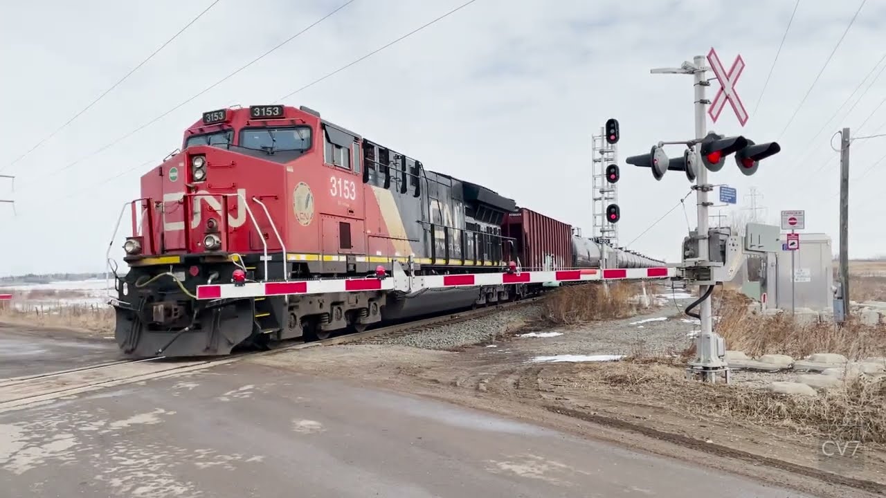 Hinged Railway Crossing Gate in Action