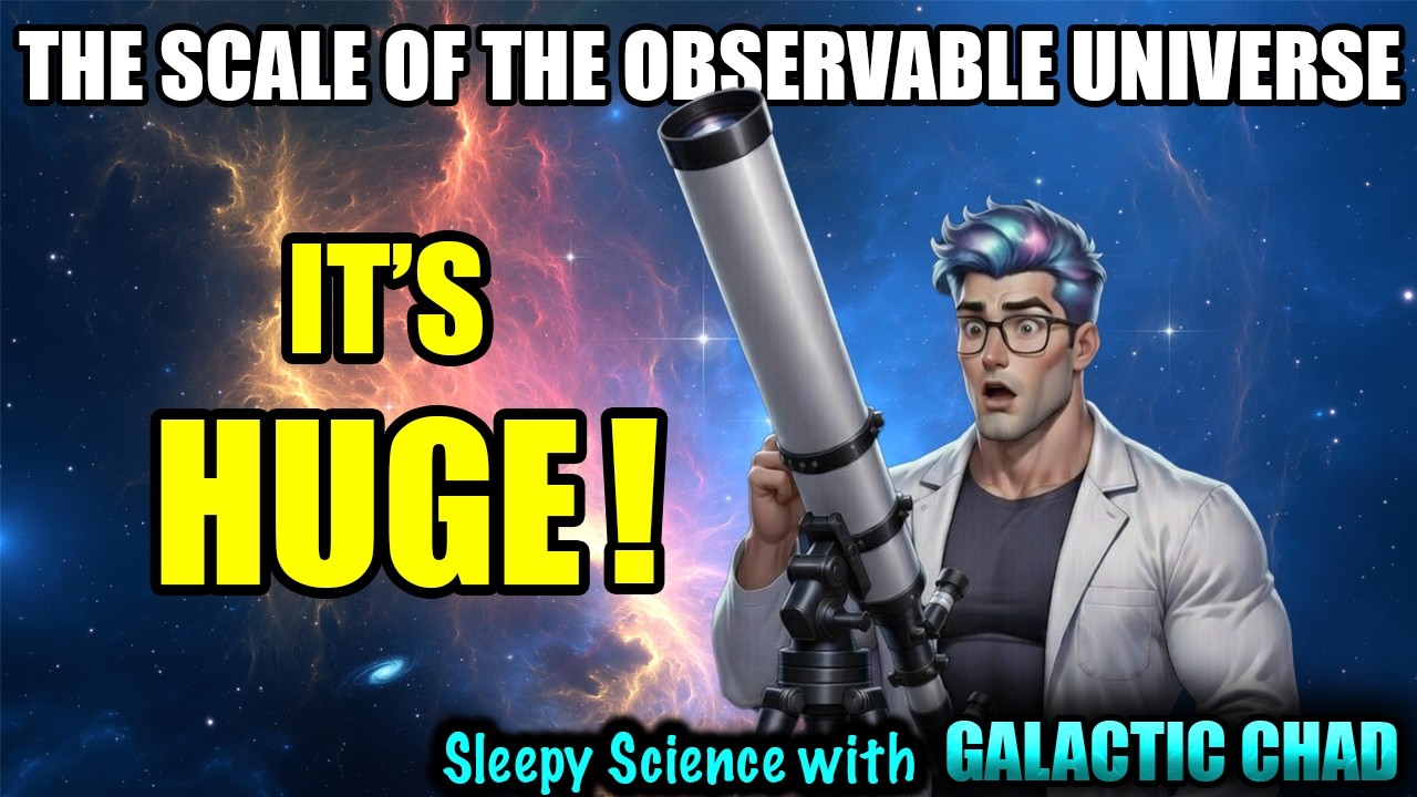 How Big is the Observable Universe Really? – Sleepy Science with Galactic Chad