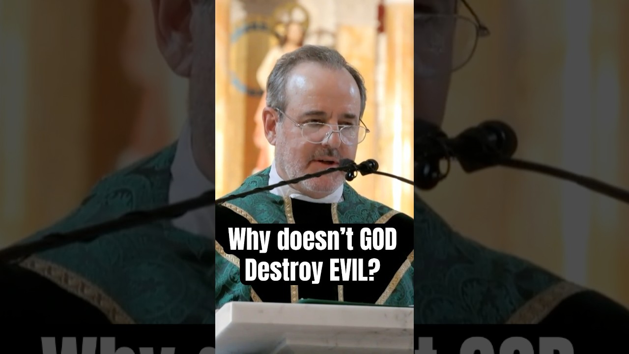 Why Doesn’t God Destroy Evil? Fr. Bill Casey Explains