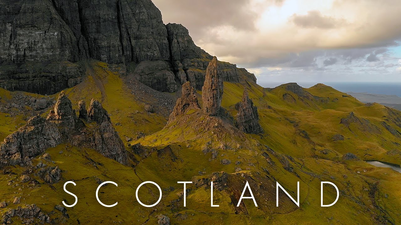 Scotland 4K - Scenic Highlands & Landscapes | Cinematic Drone Footage