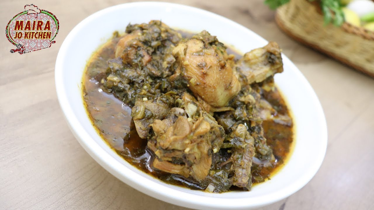 RESTAURANT STYLE HARIYALI CHICKEN - سائي مسالي وارو ڪڪڙ جو ٻوڙ  - Cooking Recipes in Sindhi