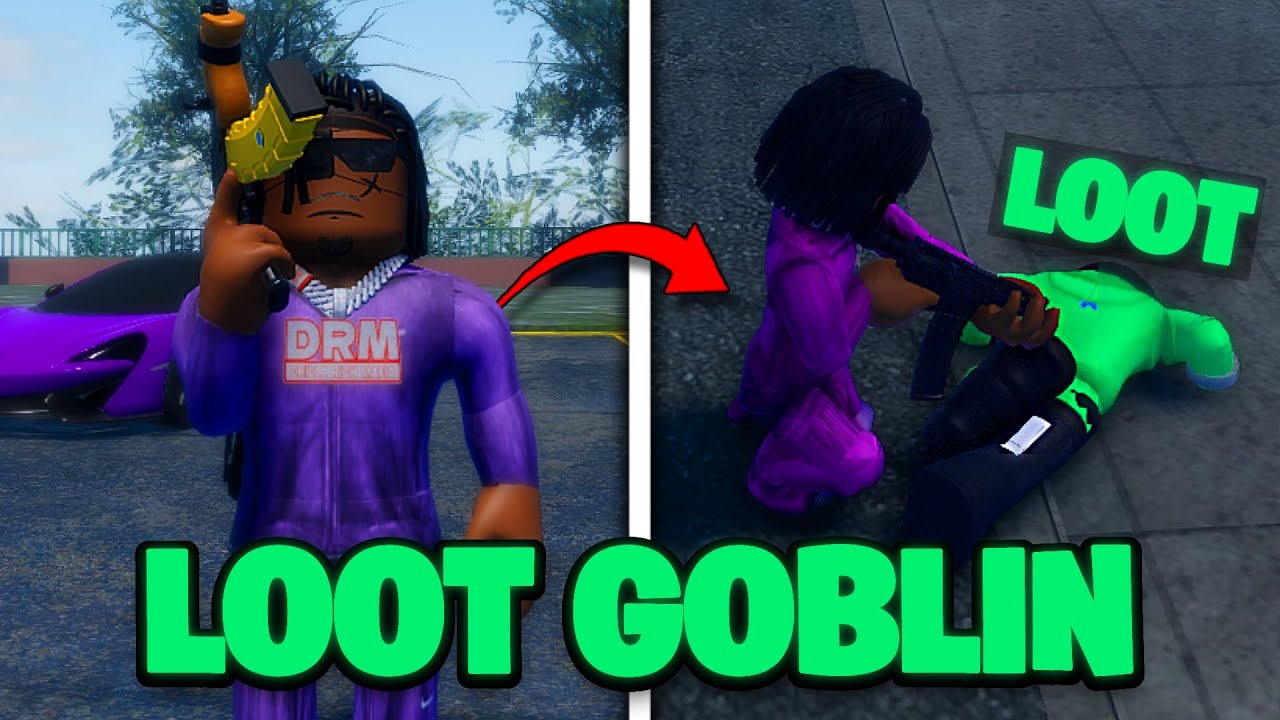 Крадём ОРУЖИЕ у ОПпов, играя за ГОБЛИНА-ДОБЫЧНИКА в Tha Bronx 3 Roblox!