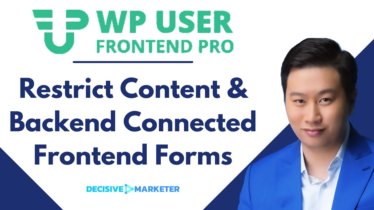 WP User Frontend Pro WordPress Plugin Review - Restrict Content & Frontend Guest Post Submit Forms