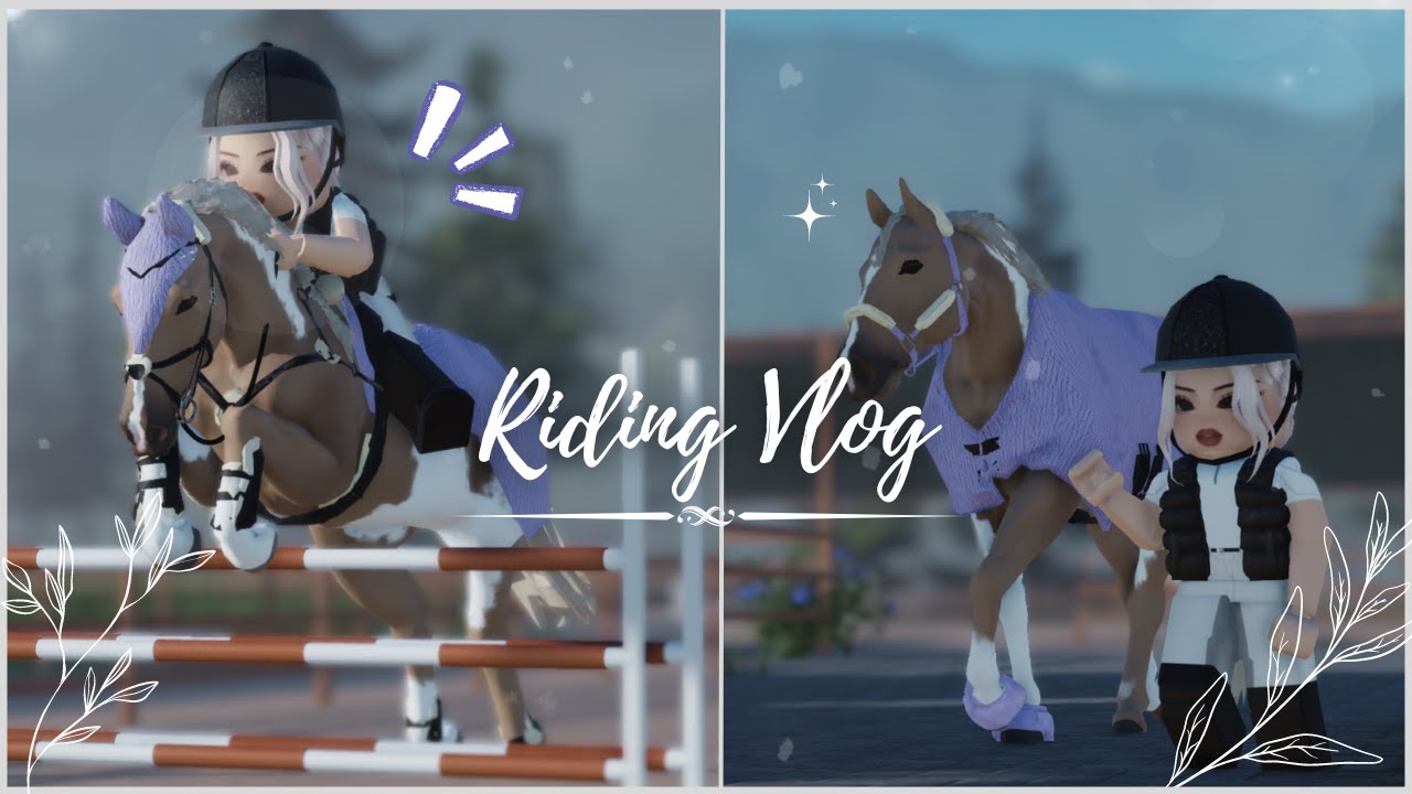 Riding Vlog w/ Cora! || Strideway RRP|| Roblox|