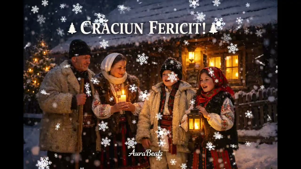 Crăciun Fericit!! 🎄 &ndash; Colindă Emoțională de Familie | AuraBeats