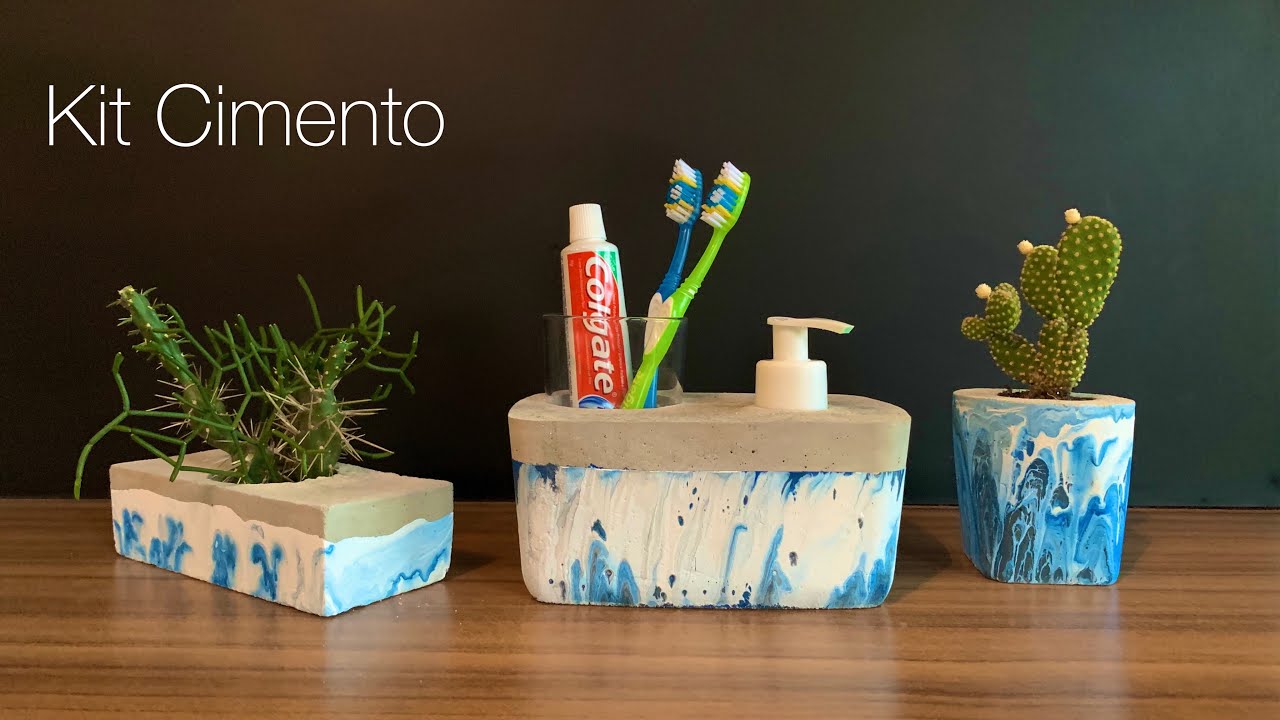 Diy, Kit Banheiro - Cimento