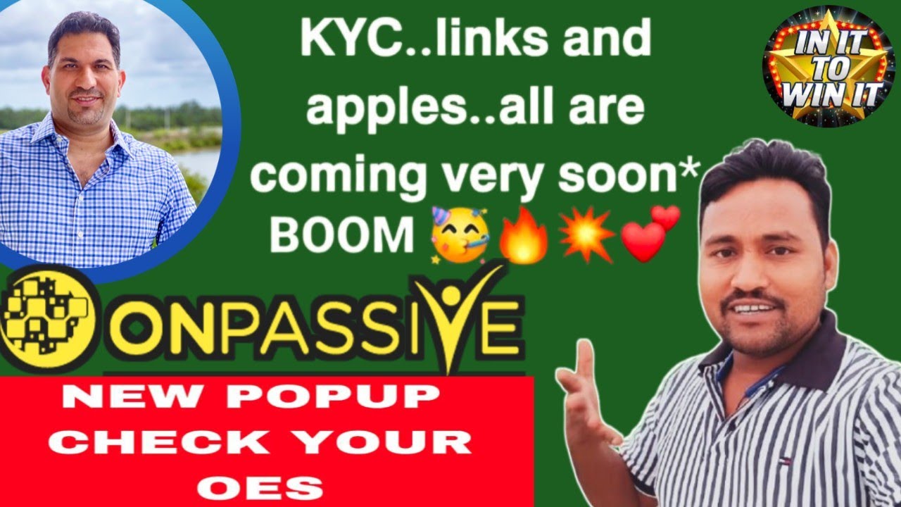 Onpassive New update✅ Onpassive ecosystem OES.#onpassive_live_today 🥳📢 #trending #yt #youtube #short