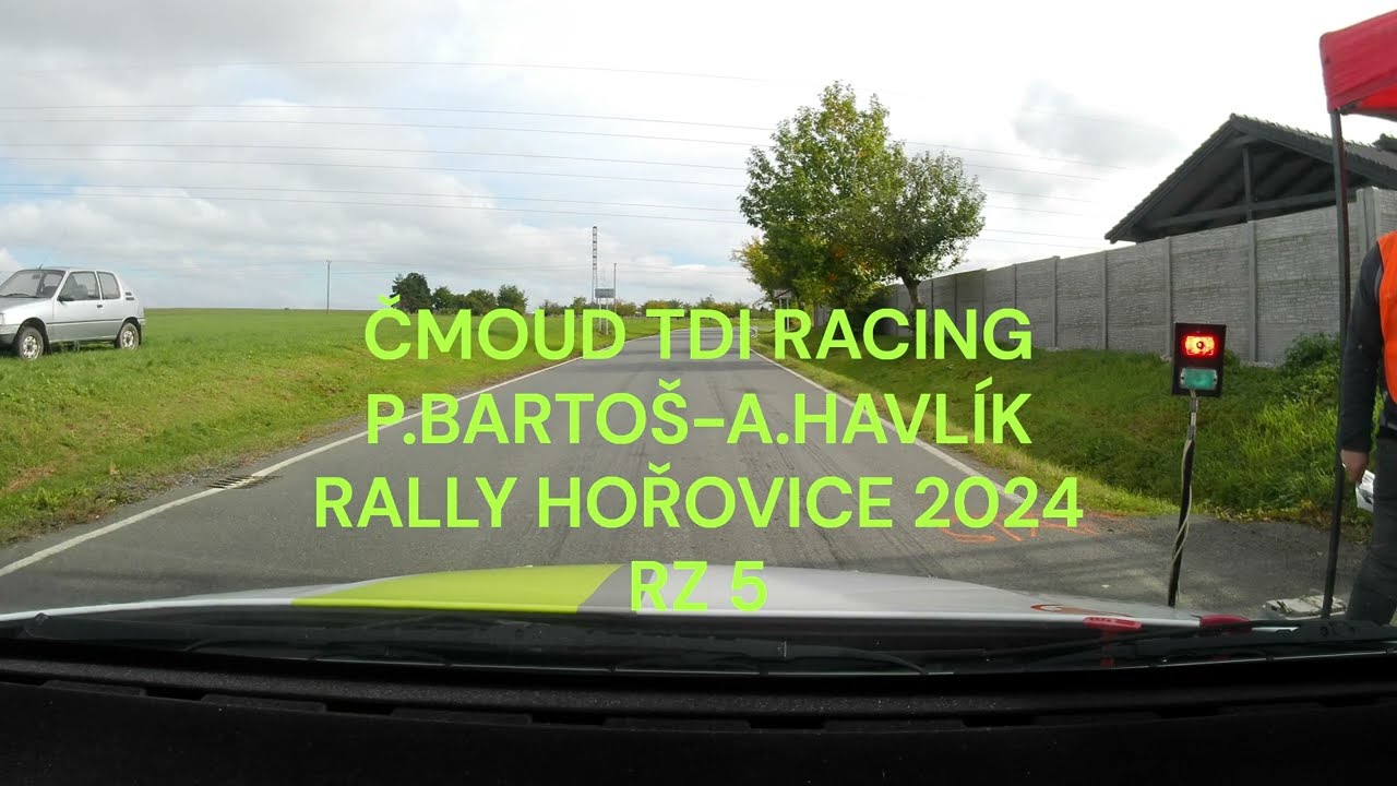 ČMOUD TDI RACING P.BARTOŠ-A.HAVLÍK RALLYE HOŘOVICE 2024 RZ 5