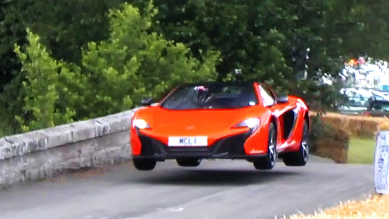 Supercars JUMP in the air!