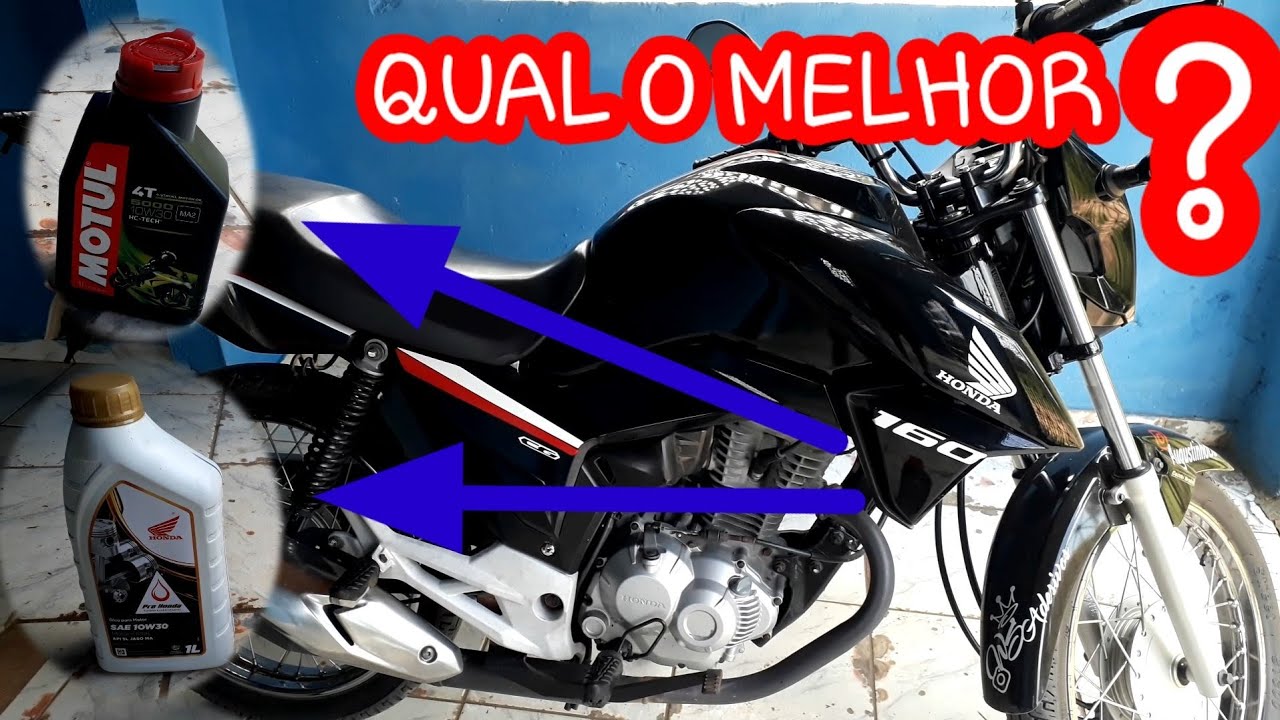 QUAL O MELHOR &Oacute;LEO PARA CG 160(MOTUL/HONDA)*Augustinho Da 160*