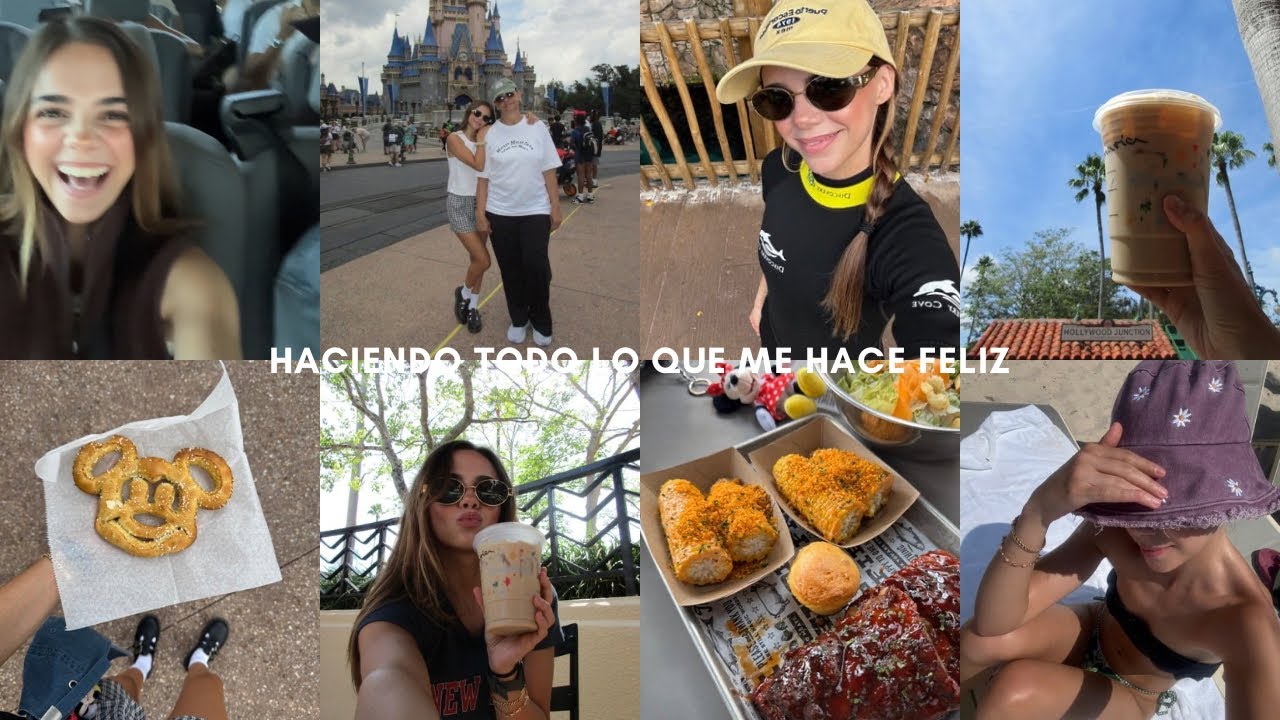 un vlog haciendo TODO lo que me hace feliz … *me lo merezco 