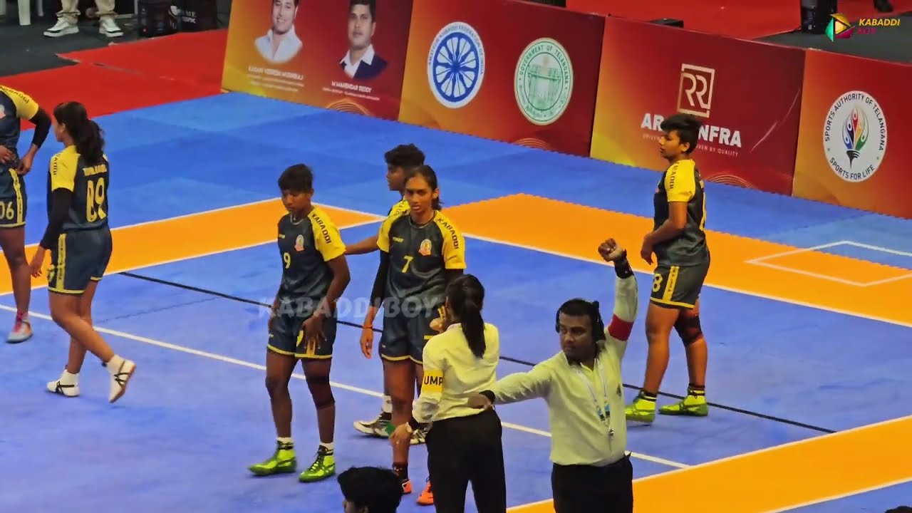 SEMI-FINAL TAMILNADU VS INDIAN RAILWAY 72 SENIOR NATIONAL KABADDI CHAMPIONSHIP 