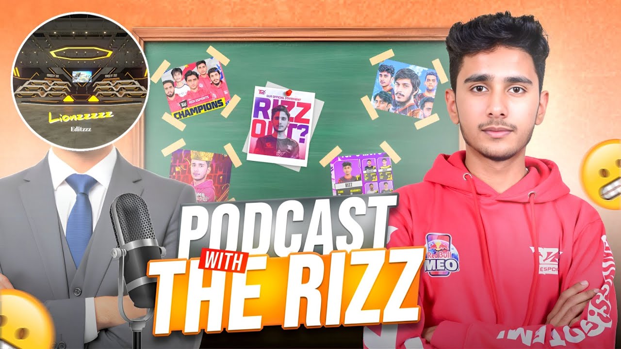 Podcast with Rzx Rizz👑🔥|| Why Left the Rzx Esports🤔? The Inside Story 🤫😳& Reavling Secrets Q&A🤯🔥