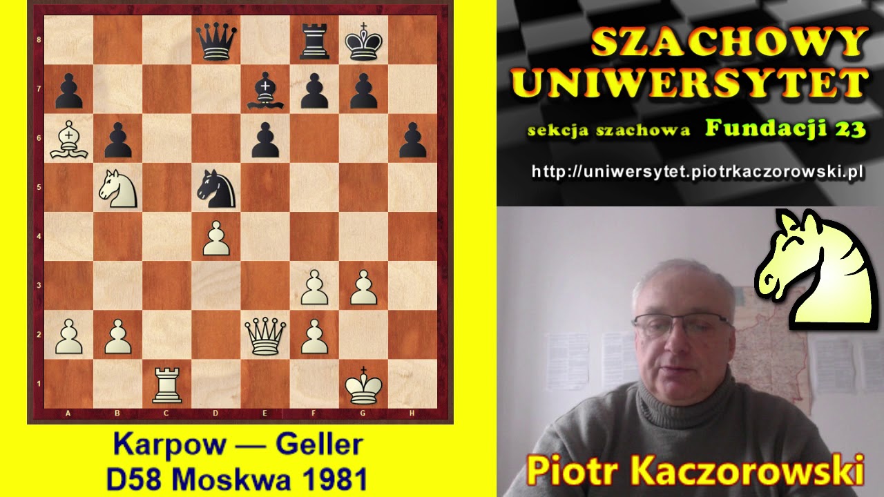 Szachy.Bezwzględna egzekucja.Gambit hetmański.