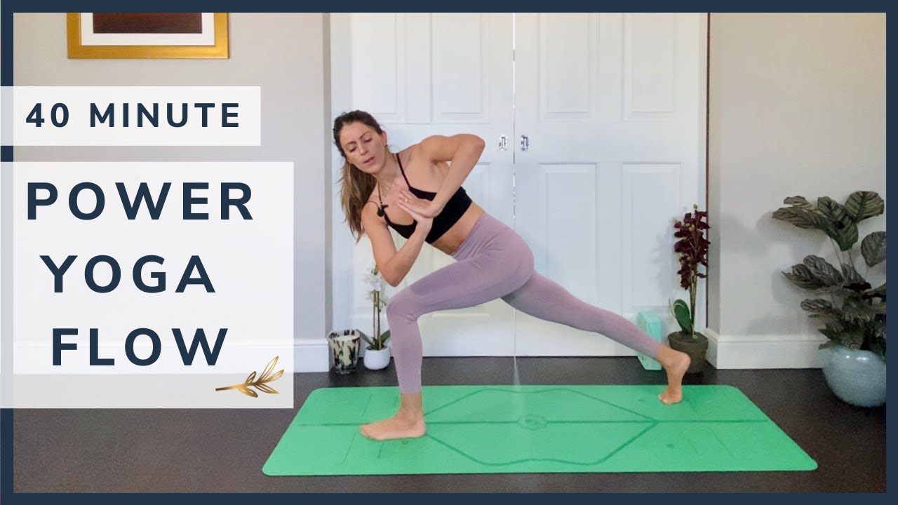 40 MINUTE POWER YOGA FLOW • Hannah Barrett Yoga