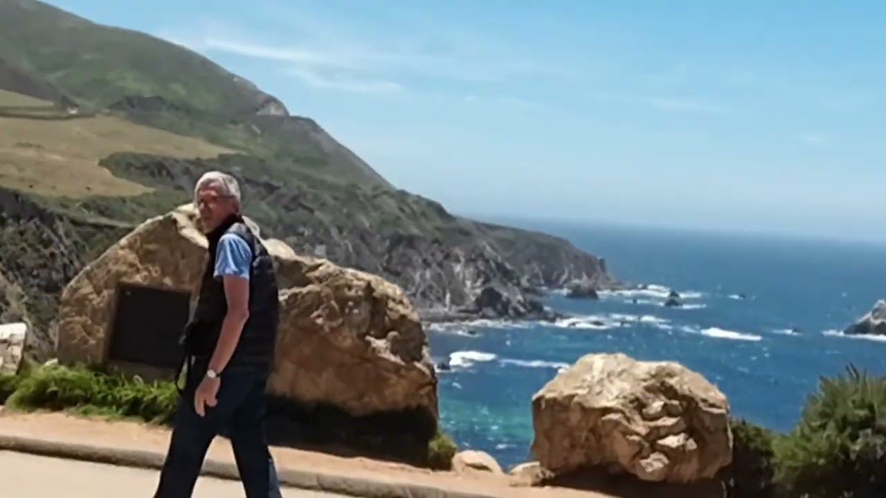 #Vespa durch die #USA: Highway One am Pazifik in #Kalifornien
