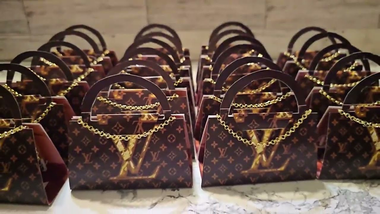 Custom Louis Vuitton Party Favors for Your Next Celebration
