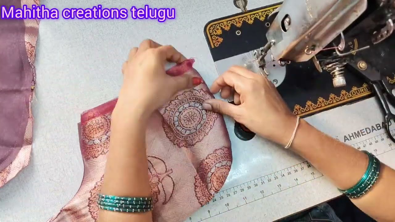 ✂️ Easy Cote Stitching in Telugu | Simple Jacket Cutting & Stitching | Tailoring Tips mahitha