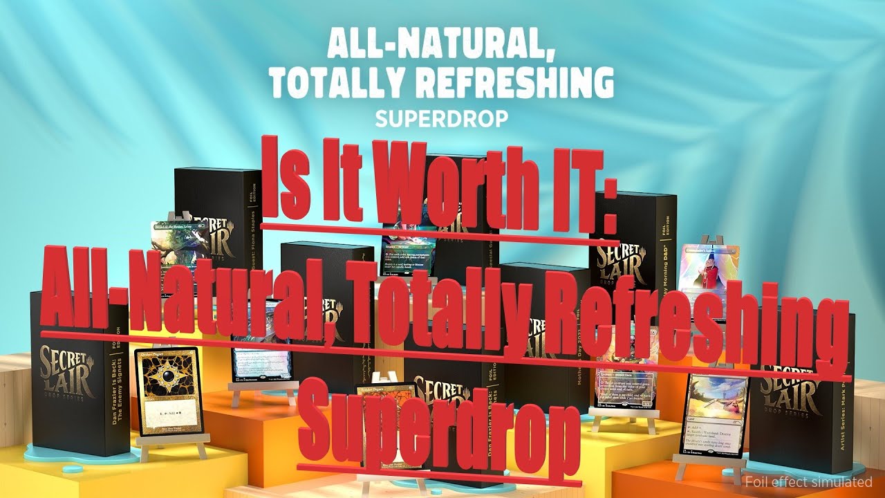 Is It Worth It: All-Natural, Totally Refreshing Superdrop???