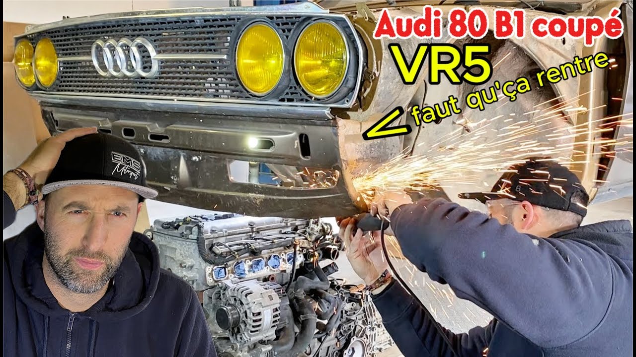 Pas le choix, ce VR5 doit rentrer ! Audi 80 B1 coupé VS Swap - Round 1
