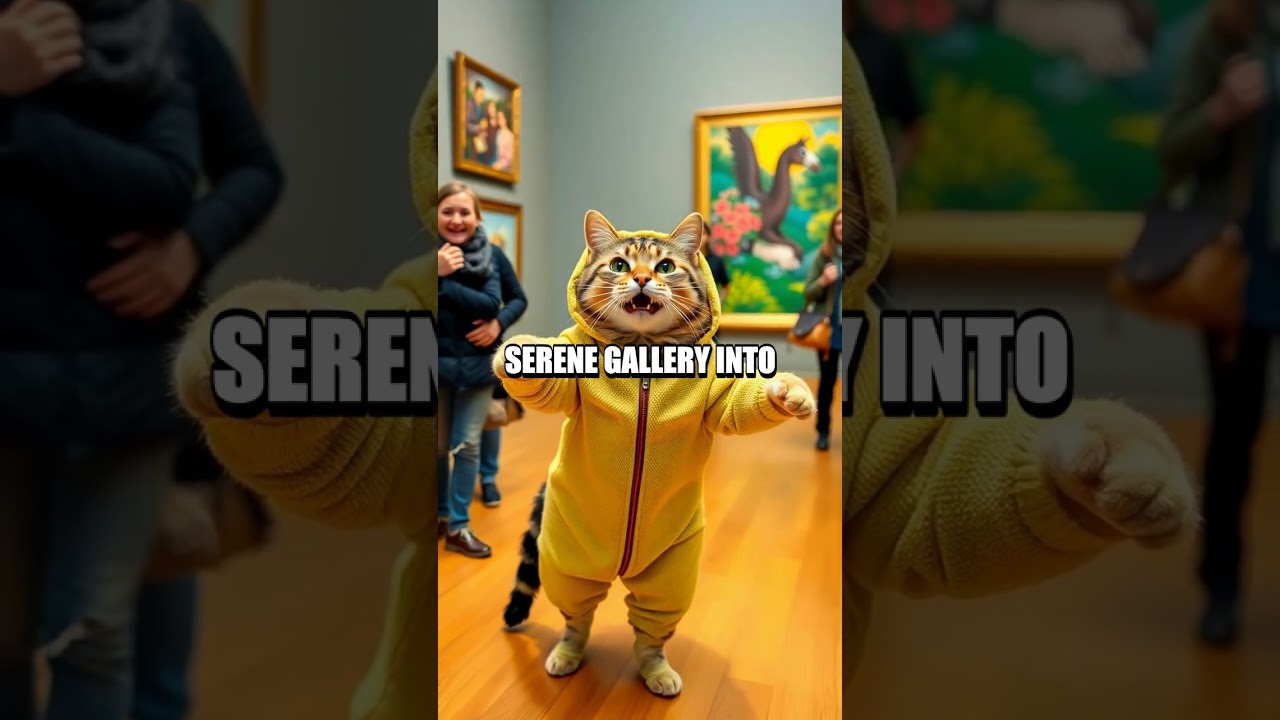 Silvester the Cat's Hilarious Museum Mishap