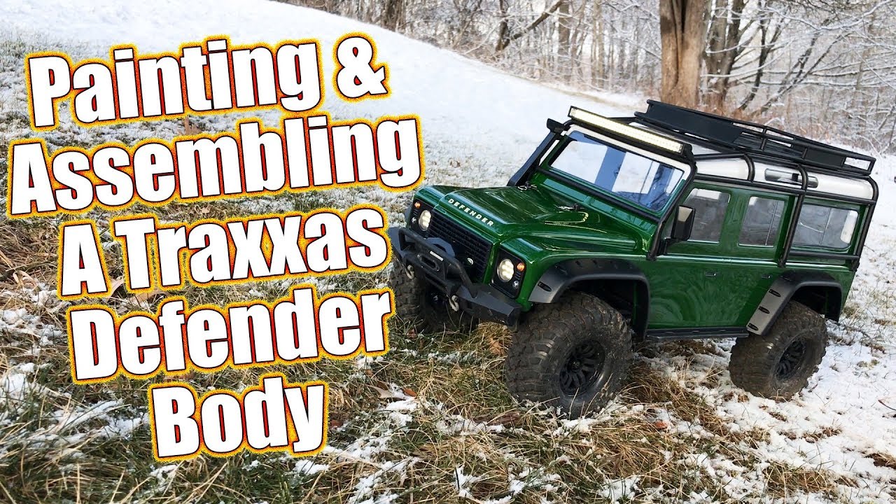 Customize Your Truck - Traxxas TRX-4 Land Rover Defender Painting & Detailing Tips  | RC Driver