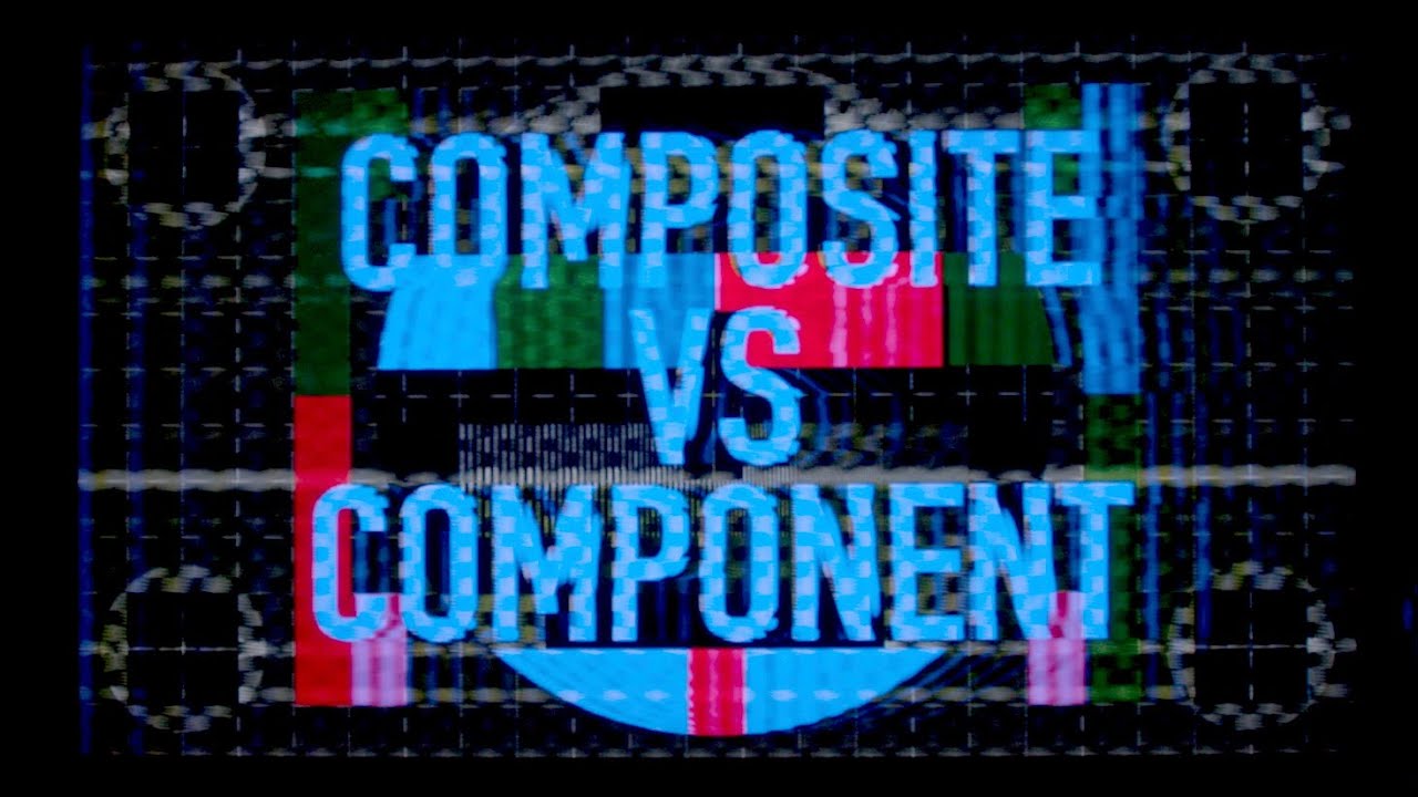 Composite vs. Component Video Signals
