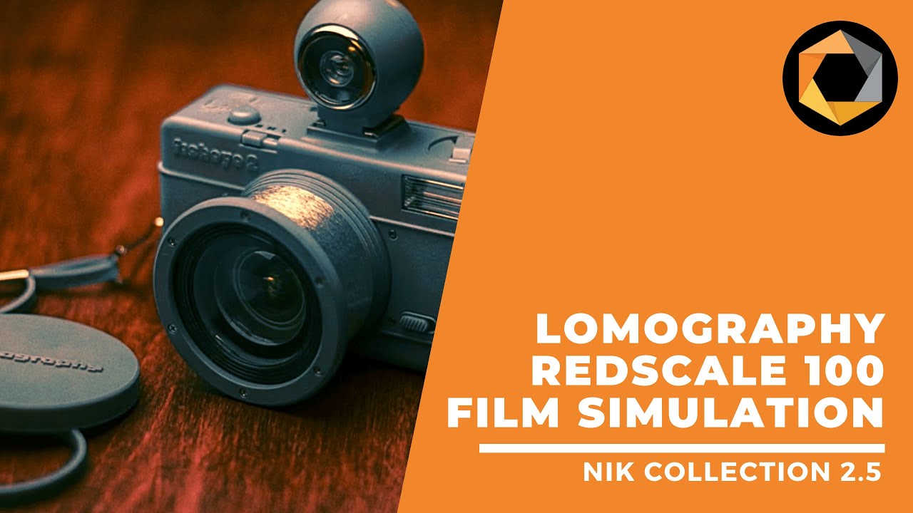 New Lomography Redscale 100 Film Simulation / Nik Collection 2.5
