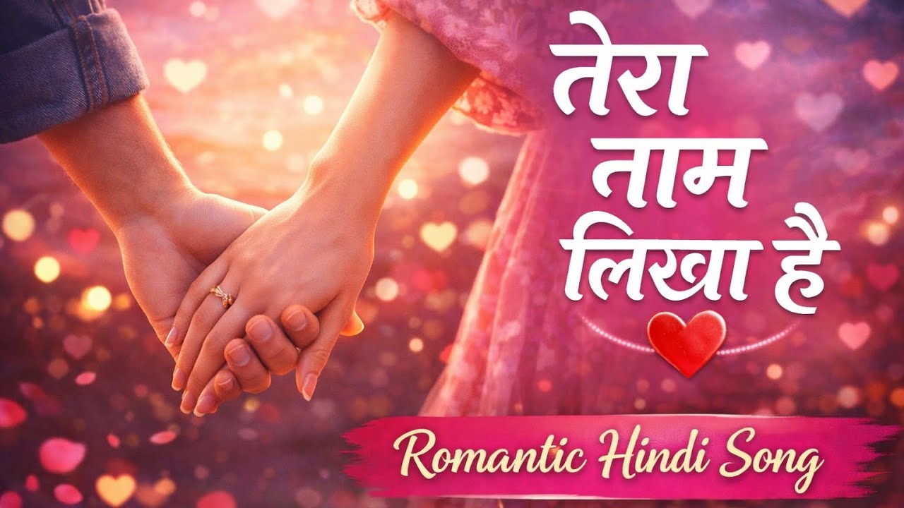 Tera Naam Likha Hai ❤️ | New Hindi Romantic Song | Heart Touching Love Music| 2026 Playlist