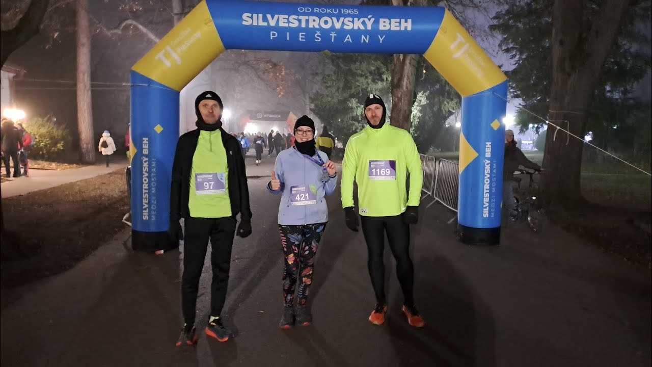 Silvestrovský beh Piešťany 2024