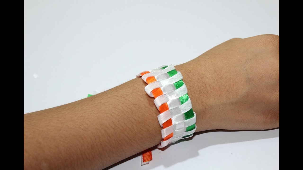 Tricolor wristband part 3 || Patriotic wristband || Republic day