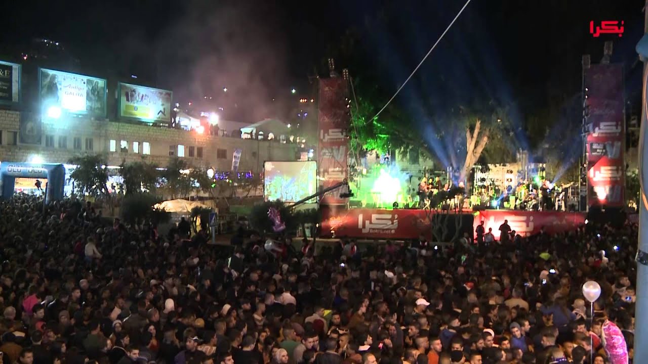 حفلة وسام حبيب  في الكريسماس ماركت الناصرة Wessam Habeeb Nazareth Christmas Market 2014